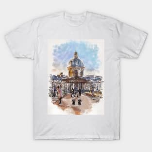 Pont des Arts Paris T-Shirt